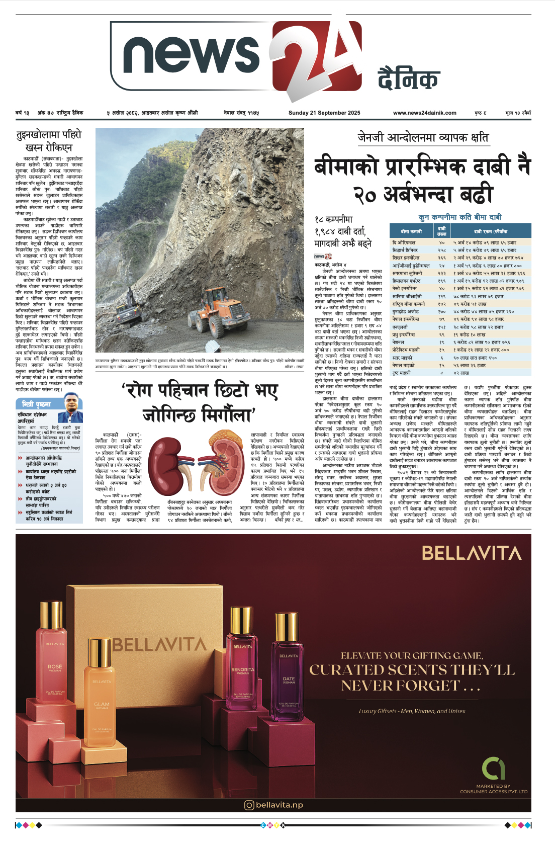21 Sept. 2025 Epaper