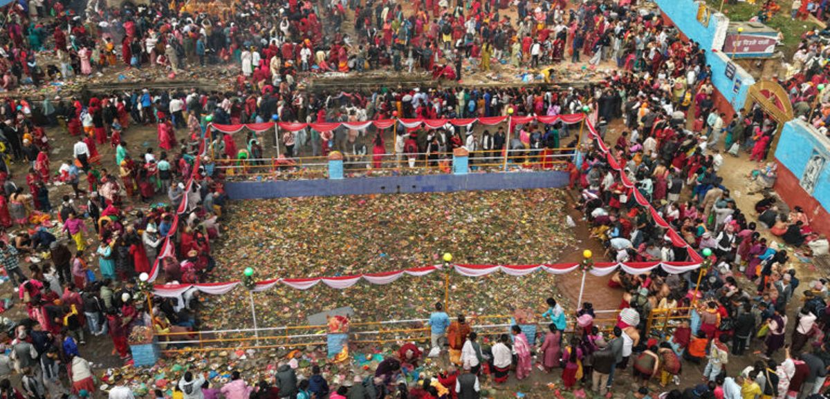चन्द्रागिरिको मातातीर्थमा भक्तजनको घुइँचो