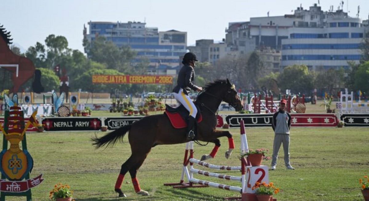 राष्ट्रपति पौडेलको उपस्थितिमा टुँडिखेलमा मनाइयो घोडेजात्रा (फोटो फिचर)