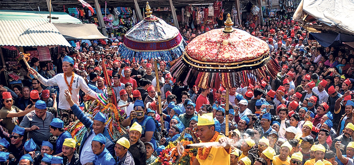 पाहाँचः ह्रे लुकुमहादेव र विभिन्न देवताका जात्रा