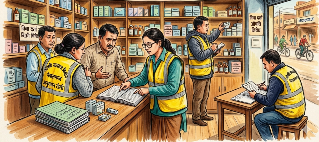 सोह्र औषधि पसल निलम्बन