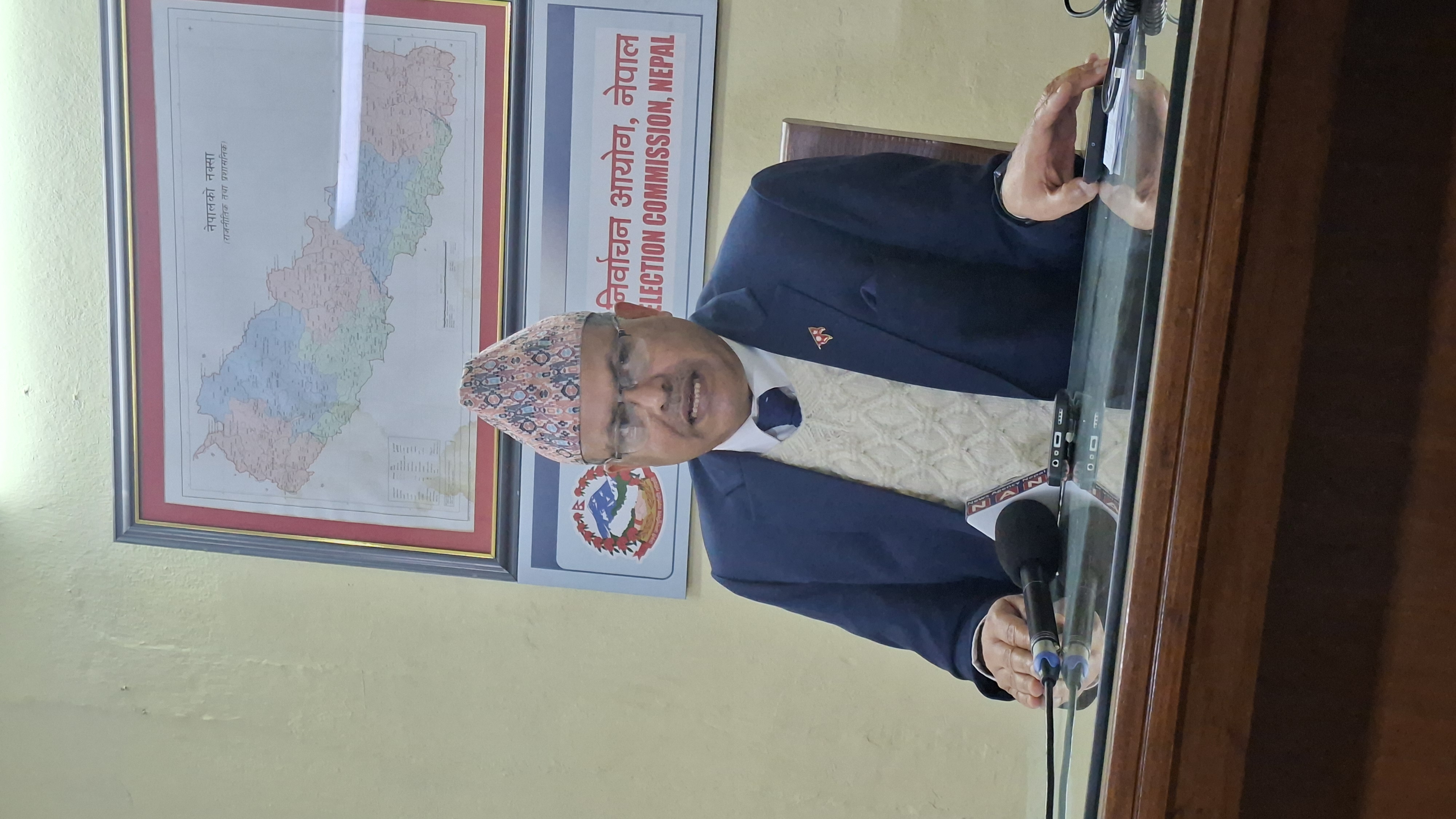 शान्तिपूर्ण मतदानका लागि कुनै अवरोध छैनः नारायणप्रसाद भट्टराई,  प्रवक्ता, निर्वाचन आयोग