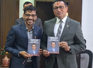 डा.  वाग्लेको पुस्तक सार्वजनिक