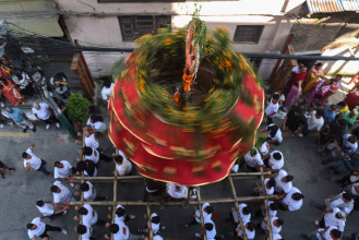 हाँडी गाउँमा मनाइयो श्री चोकटे नारायण जात्रा