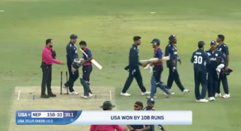 विश्वकप क्रिकेट लिग–२ : नेपाल अमेरिकासँग पराजित