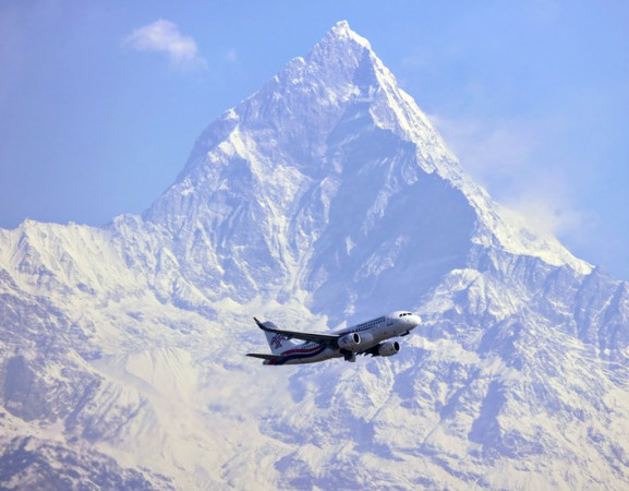 मौसम खुलेसंँगै देखिएको माछापुच्छ्रे हिमाल