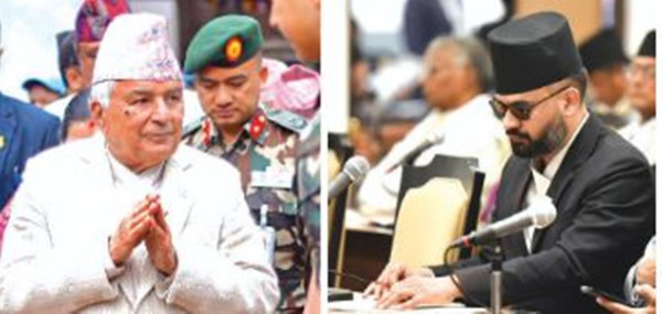 अन्ततः संवैधानिक परिषद् अध्यादेश जारी