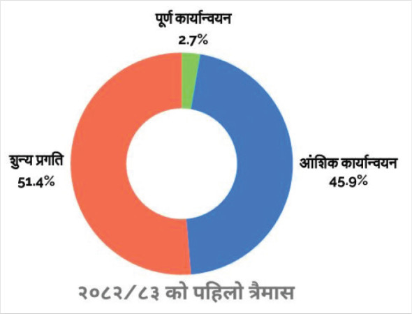 बजेट कार्यान्वयनमा भएन सुधार