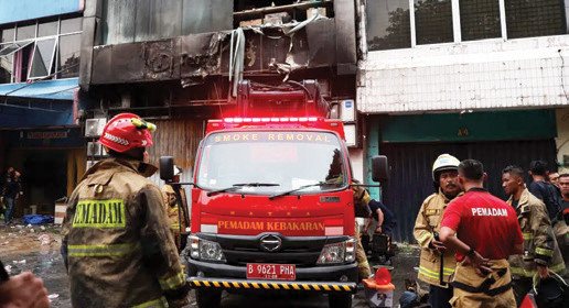 इन्डोनेसियाको आगलागीमा २२ जनाको मृत्यु