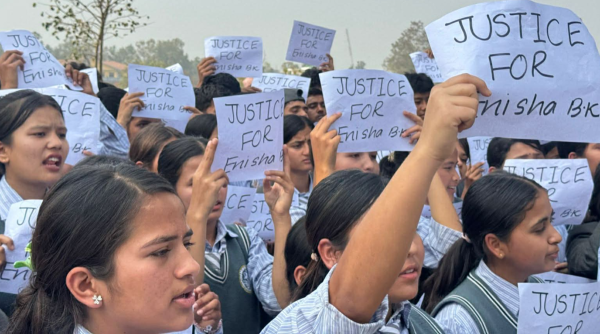 इनिसा विक मृत्यु प्रकरण: न्याय माग्दै सुर्खेतमा विद्यार्थीको प्रदर्शन