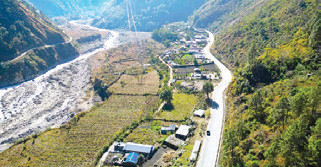 कालीगण्डकी करिडोर : तातोपानी–घाँसा खण्ड स्तरोन्नति