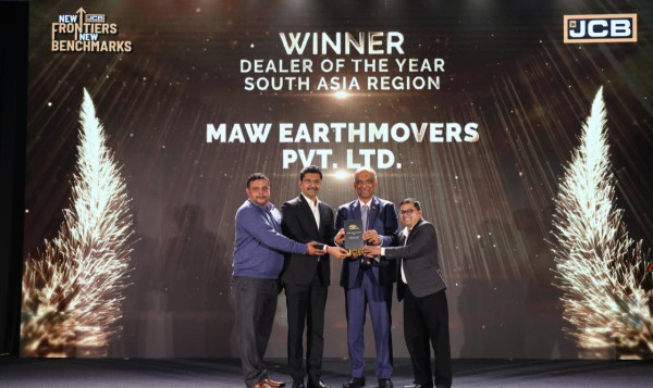 एमएडब्लू अर्थमुभर्स ‘डिलर अफ द इयर’बाट सम्मानित