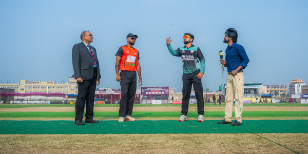 प्रधानमन्त्री कप क्रिकेटमा पाँच विकेटले मधेश विजयी