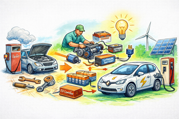 इन्धन गाडीलाई विद्युतीयमा रूपान्तरण गर्ने अवसर प्रदान गर्दै सरकार