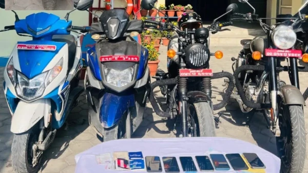 प्रहरी अपरेसनमा ४१४ मोटरसाइकल बरामद