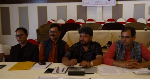 निजी सञ्चारमाध्यममा सरकारी विज्ञापन रोक्ने निर्णय तत्काल फिर्ता लिन प्रेस युनियनको माग