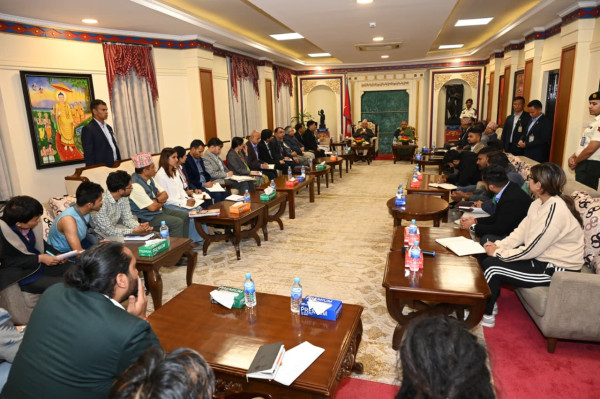 निर्वाचनको सफल पार्न युवा पुस्तालाई राष्ट्रपति पौडेलको आग्रह