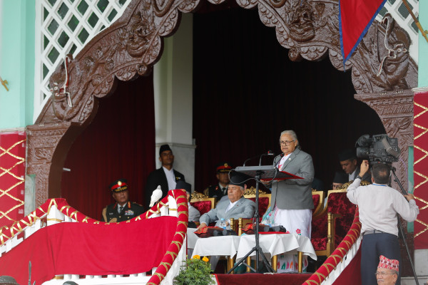 लिक छाडेको संविधान दिवसको झाँकी