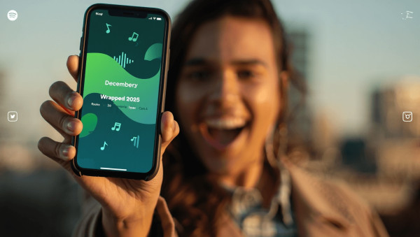 वर्षको संगीत स्पोटीफाइ र्‍याप्डमा