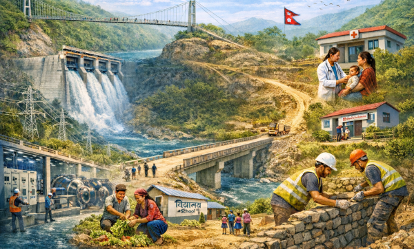 जलविद्युत् आयोजनाः विकासको बलियो शृंखला