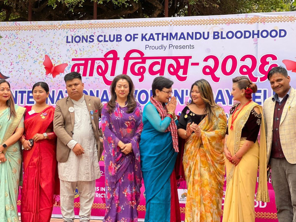 लायन्स क्लबद्वारा १११ महिला सम्मानित