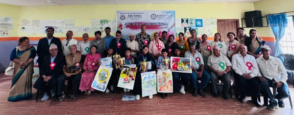 अरुणिमा–विकल अन्तर विद्यालयस्तरीय स्थलगत बाल चित्रकला प्रतियोगिता सम्पन्न