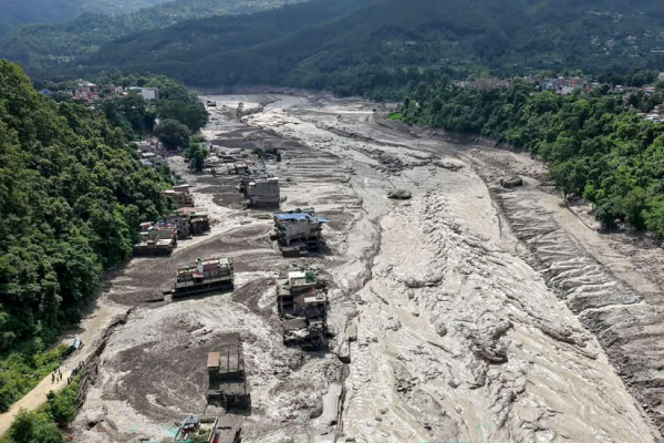रसुवा बाढीः १२ सय ९५ शव फेला, ५ हजार ५३ जना अझै सम्पर्कविहीन