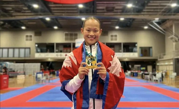 अन्तर्राष्ट्रिय करातेमा स्वर्ण विजेता एरिका गुरुङ सम्मानित