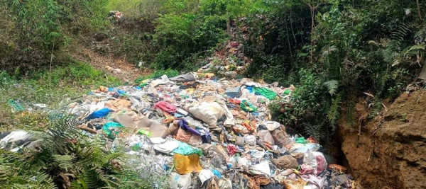 डम्पिङ साइट अभावमा संक्रमणको डर