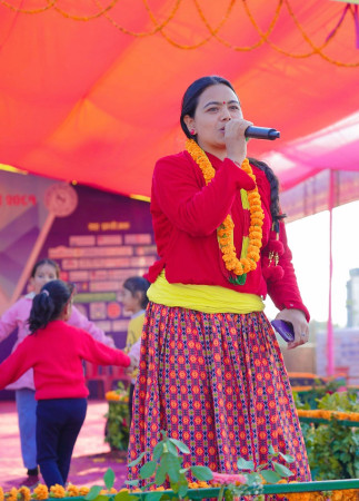 देउडा गाउँदै हुर्किएकी कृष्णा