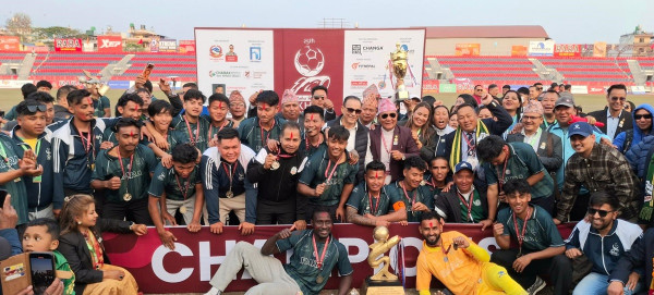 आहा रारा पोखरा गोल्डकपको उपाधि सहारालाई,  जावलाखेल पराजित