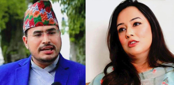 राप्रपा संसदीय दलको नेता ज्ञानबहादुर शाही र प्रमुख सचेतक खुश्बु ओ‌ली