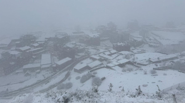 मुक्तिक्षेत्रमा हिमपात