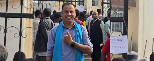 धनुषा  ३ मा रास्वपाका मनिष झा निर्वाचित