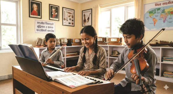 संगीत र सिकाइको प्रभाव