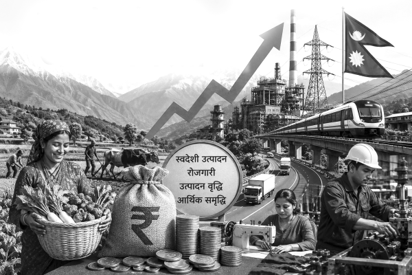 मुलुकको अर्थतन्त्रमा आत्मनिर्भरता