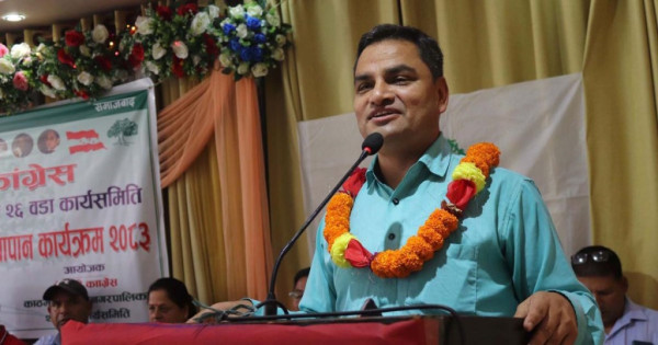 कांग्रेसको १५औँ महाधिवेशन तोकिएकै समयमा हुन्छः महामन्त्री पौडेल