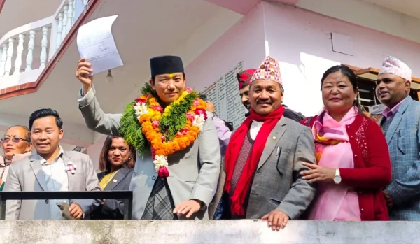 इलाम २ मा एमालेका सुहाङ नेम्बाङ निर्वाचित