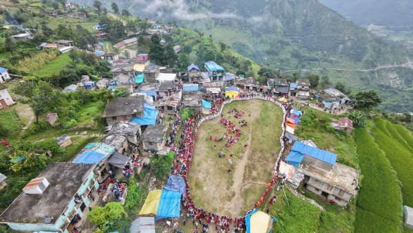 मेला जोगाउन भलिबल प्रतियोगिता