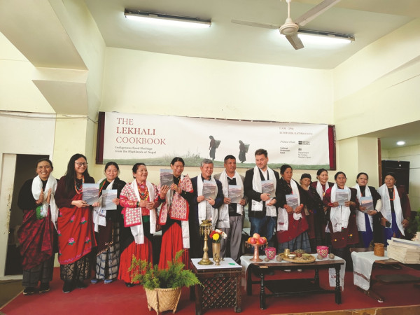 रैथाने खानाको परिकारसम्बन्धी ‘द लेखाली कुकबुक’ विमोचन