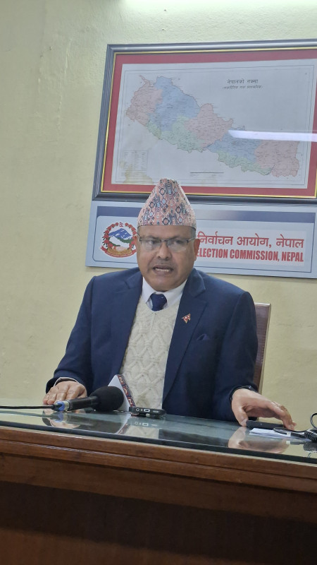 शान्तिपूर्ण मतदानका लागि कुनै अवरोध छैनः नारायणप्रसाद भट्टराई,  प्रवक्ता, निर्वाचन आयोग