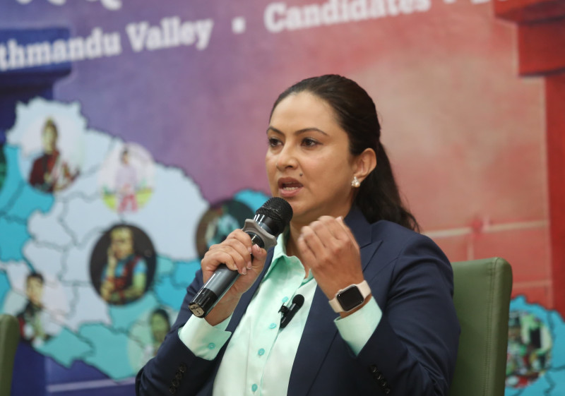 नीशा अधिकारीको जम्मा मत ९१