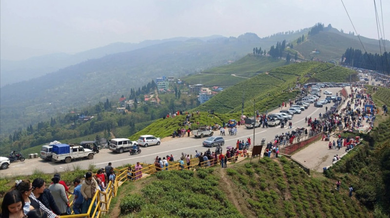 पर्यटकको भीड