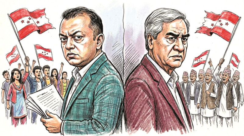 सानेपाबाटै समाधान खोज्न संस्थापनको आग्रह,  इतरपक्षको नजर सर्वोच्चतिर