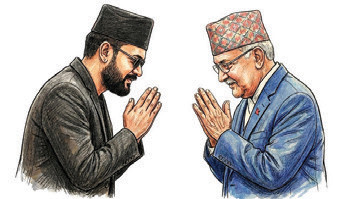ओलीको राष्ट्रवाद र बालेनको कूटनीति