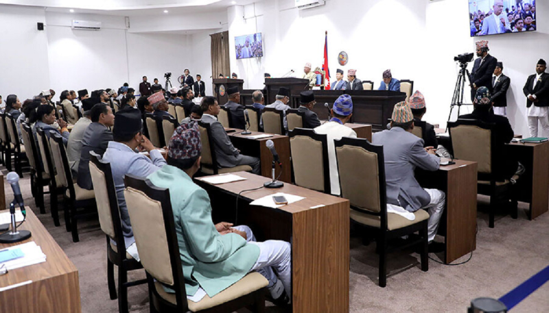 प्रतिनिधिसभा बैठकमा फोटो खिच्न तथा अडियो, भिडियो रेकर्ड गर्न रोक