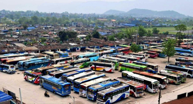 अतिक्रमण हटाएर बन्ला त पोखरा बसपार्क ?