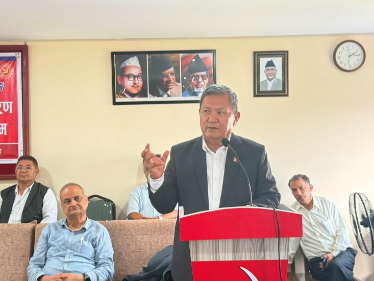 बदलिँदो परिस्थितिअनुसार एमाले रूपान्तरण हुनुपर्छ : उपाध्यक्ष गुरुङ