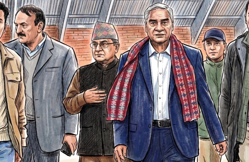 संशयबीच  देउवा बिहीबार आइपुग्दै