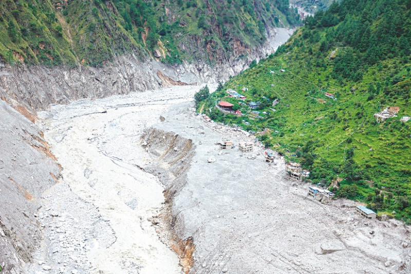 तहसनहस टिमुरे क्षेत्र